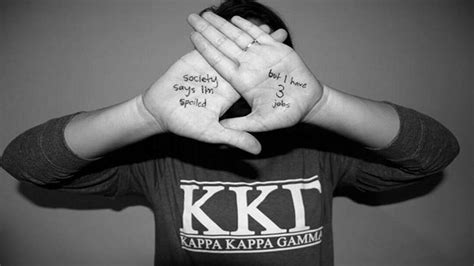 The women of Kappa Kappa Gamma at MU challenged stereotypes, took a stand and contributed to a national discussion about sorority women, . . Kappa kappa gamma stereotype